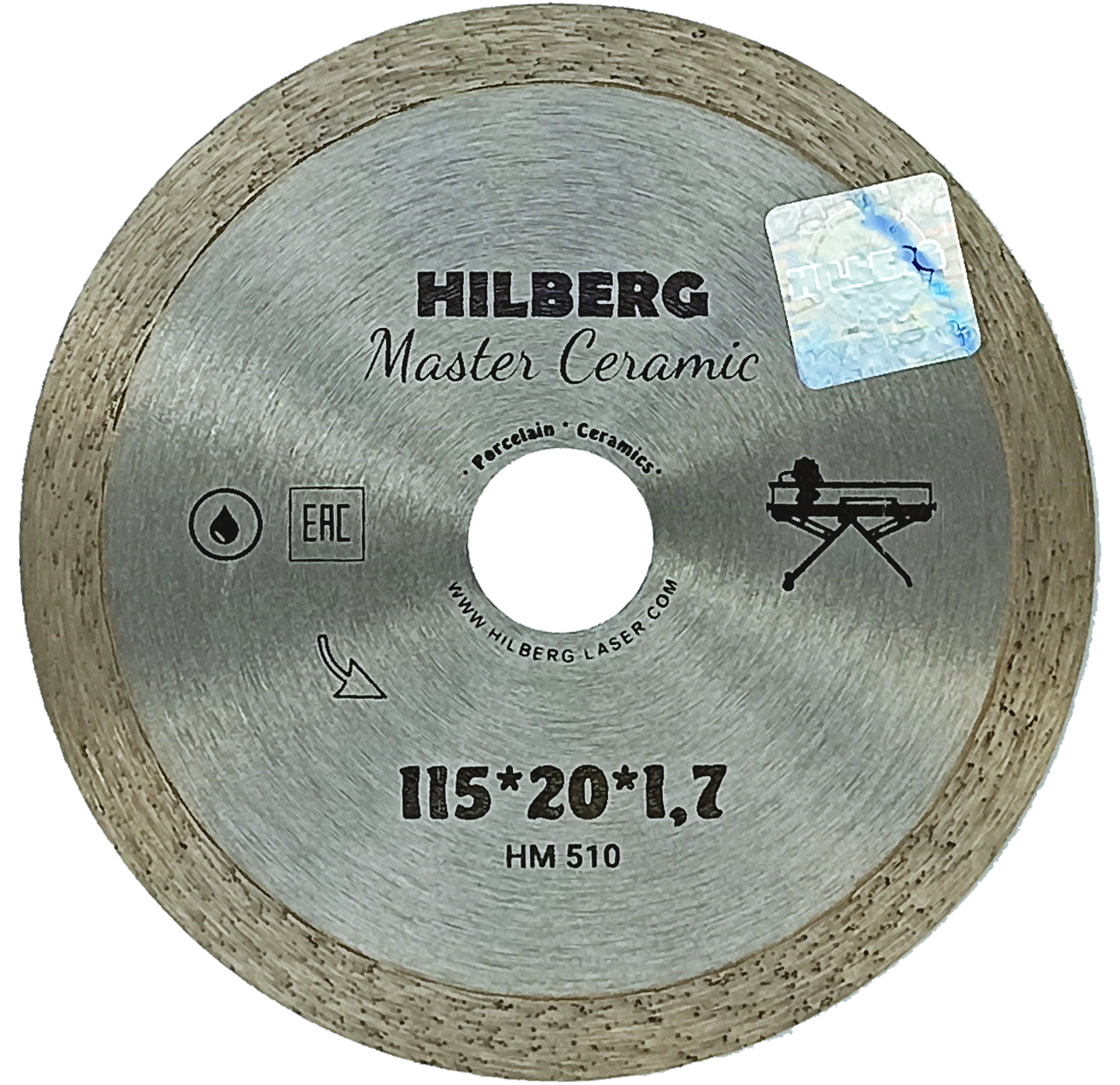 Master Ceramic 115x1,7x8,3x20 151110 HILBERG, HM510