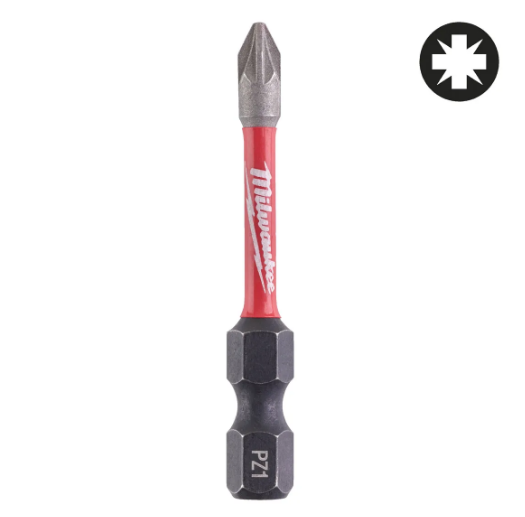 Бита ударная PZ1x50мм (1шт) SHOCKWAVE  Milwaukee