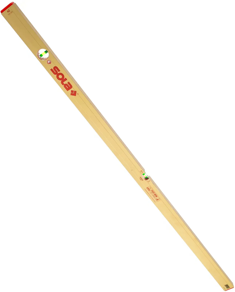 SOLA Уровень алюминевый AZ 200, L=200 см, 2 глазка, точн. 0,5 мм/м 01161701