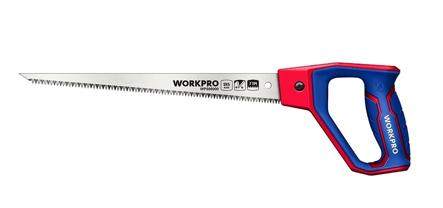 Ножовка выкружная WP215018 WORKPRO 300мм сталь 65Mn