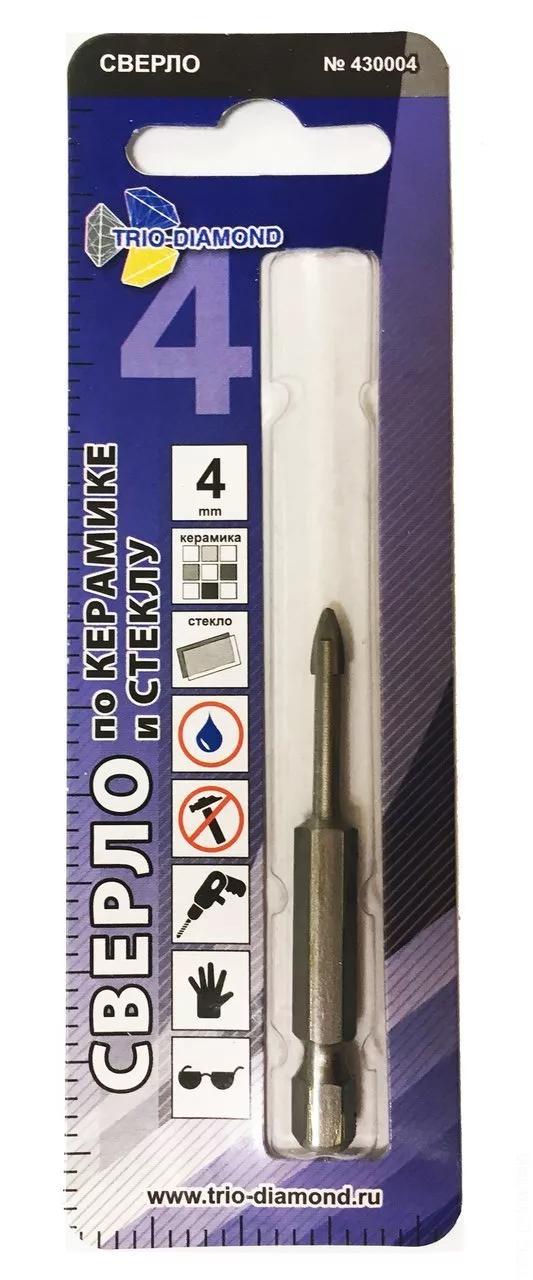 Сверло 2B 4*23mm Trio-Diamond 430004