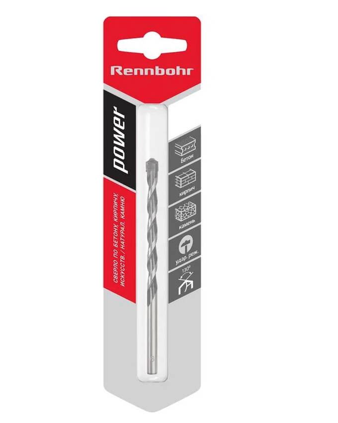 Сверло по бетону ЦХ 12x150мм Rennbohr POWER, 606012