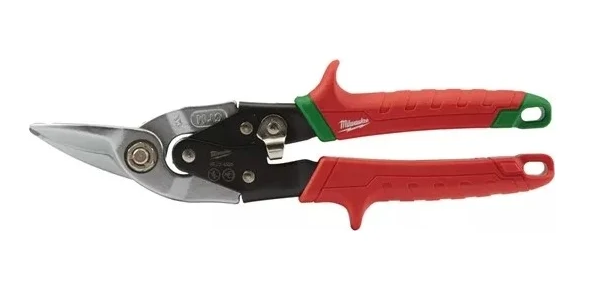 Ножницы по металлу Milwaukee Heavy Duty (рез правый, зеленый),