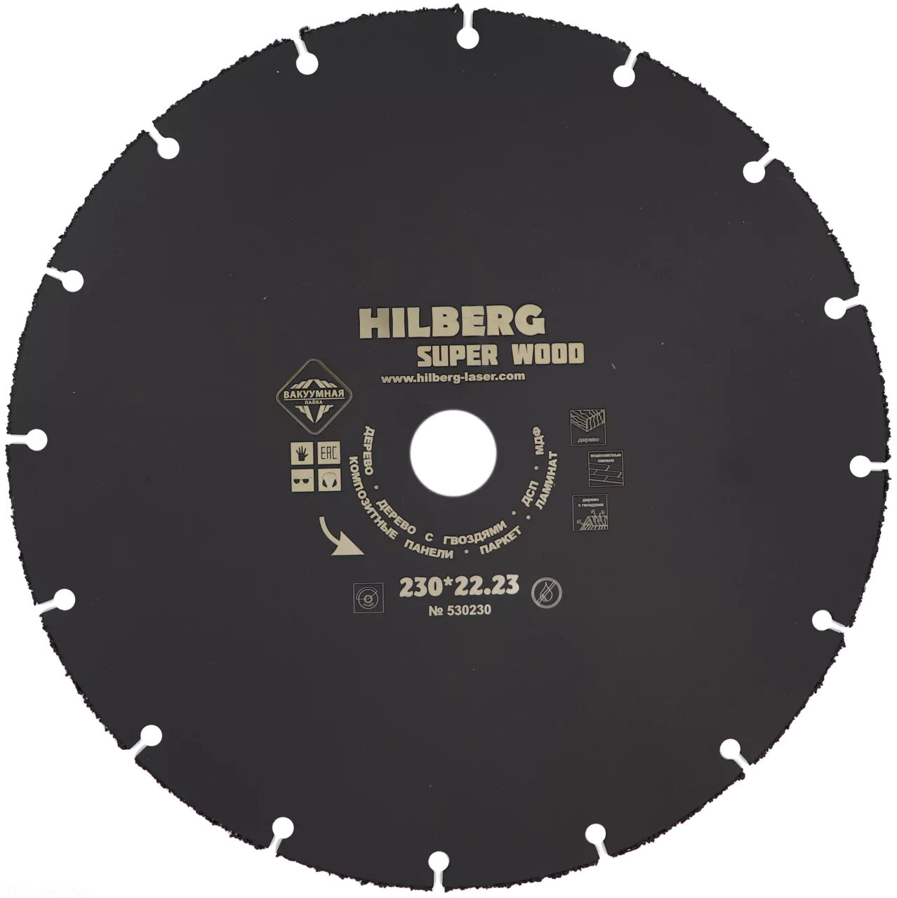 Диск Hilberg Super Wood 230*22.23 530230