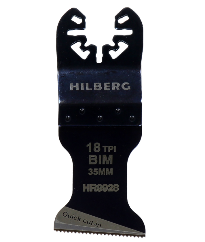 Полотно пильное погружное универсальное Hilberg Bi-M Cobalt 8%, 35*44*18TPI HR9928
