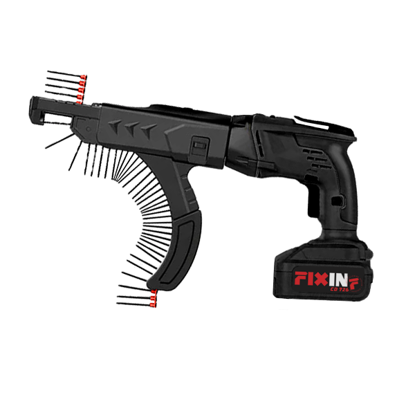 Шуруповерт ленточный FixPistols CD726, 1315582