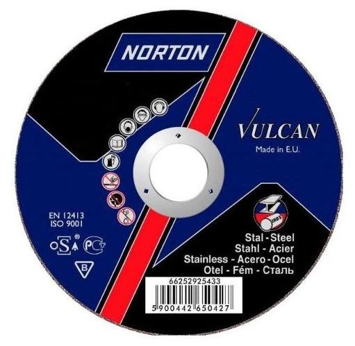 Отр. круг A 30 S-BF41/80 350*3.5*32.0 Norton Vulcan (сталь) стац.маш. 80м/сек 66252925470