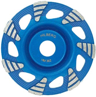 Алмазная фреза Тайфун HILBERG 125×22,2 HM362 HM362
