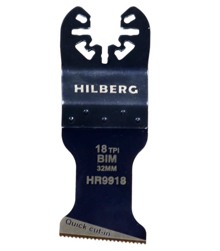 Полотно пильное погружное универсальное Hilberg Bi-M Cobalt 8%, 32*44*18TPI HR9918