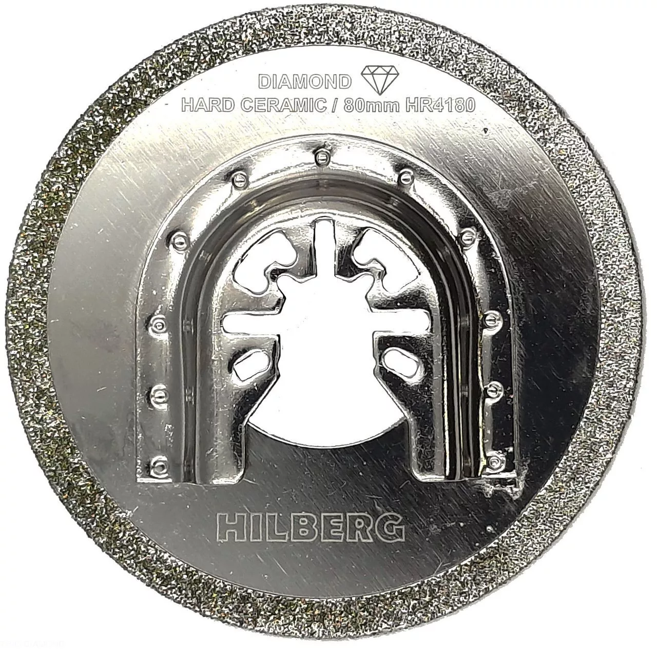 Полотно алмазное отрезное Hilberg Hard Ceramic Round 80mm
