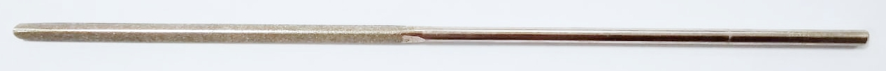 Надфиль алмазный 2826-0017 160-80-3,5 АС15 80/63 прямоугольник (форма 01) остроносый (исп. 2) ЛАИ 17240