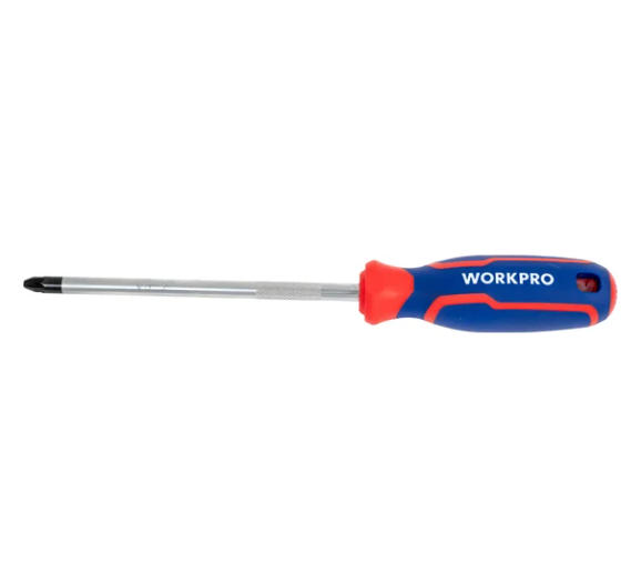 Отвертка с магнитным наконечником PZ3X150мм CR-V WP221038 WORKPRO.