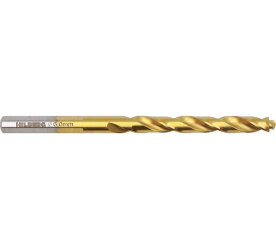Сверло по металлу 6.0*93(57)мм Hilberg Cobalt 5% TOP, CO060