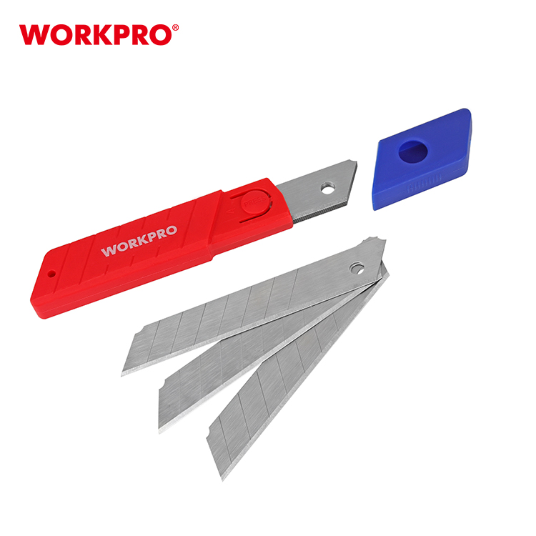 Лезвия сменные WP212004 WORKPRO 18мм SK2 (10шт)
