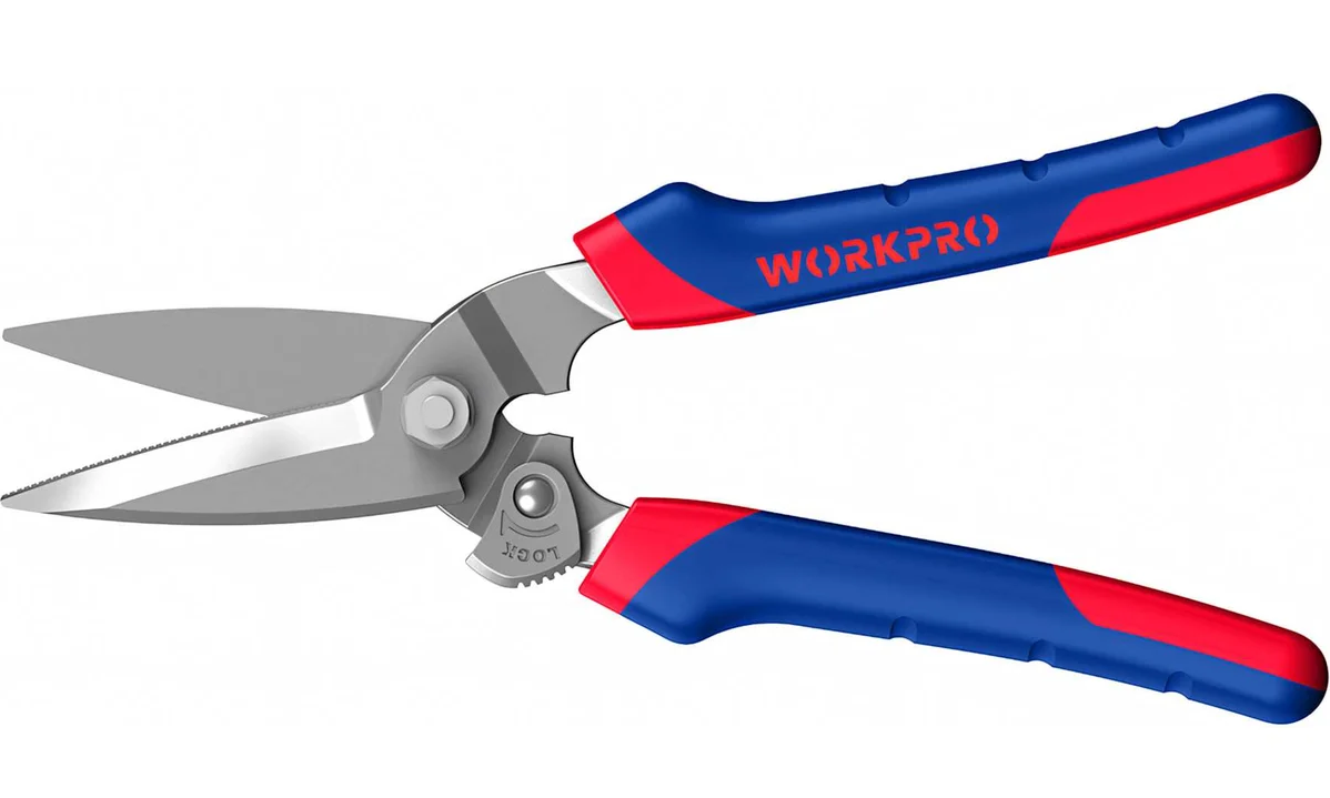 Ножницы универсальные кованые WP214009 WORKPRO 200 мм