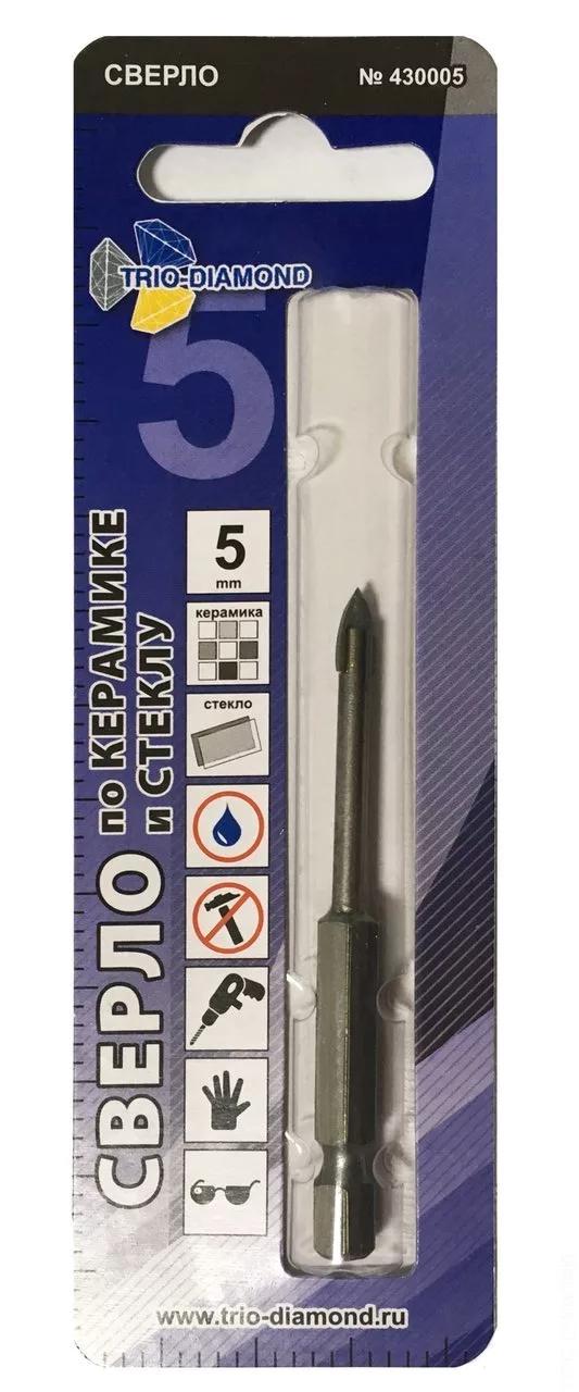 Сверло 2B 5*33mm Trio-Diamond 430005