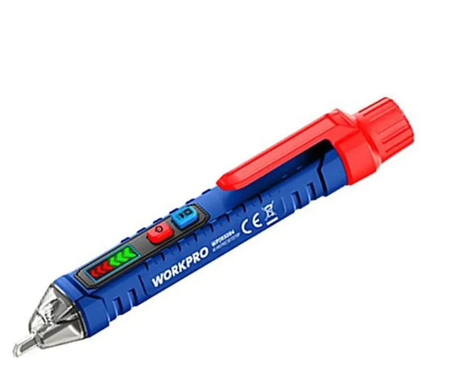 Тестер напряжения WORKPRO черный WP097055(аналог WP295004).