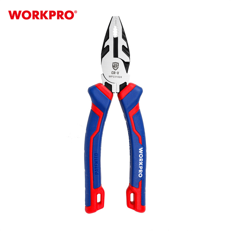 Плоскогубцы комбинированные  WORKPRO 160 мм (6 дюймов) CR-V