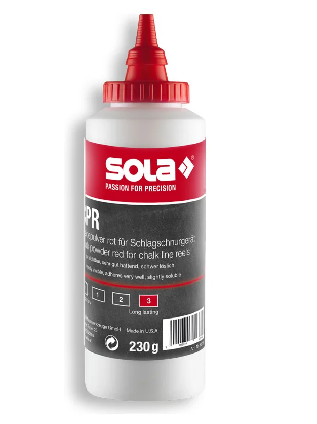 SOLA Порошок меловый красный 230 г CPR 230 66152101