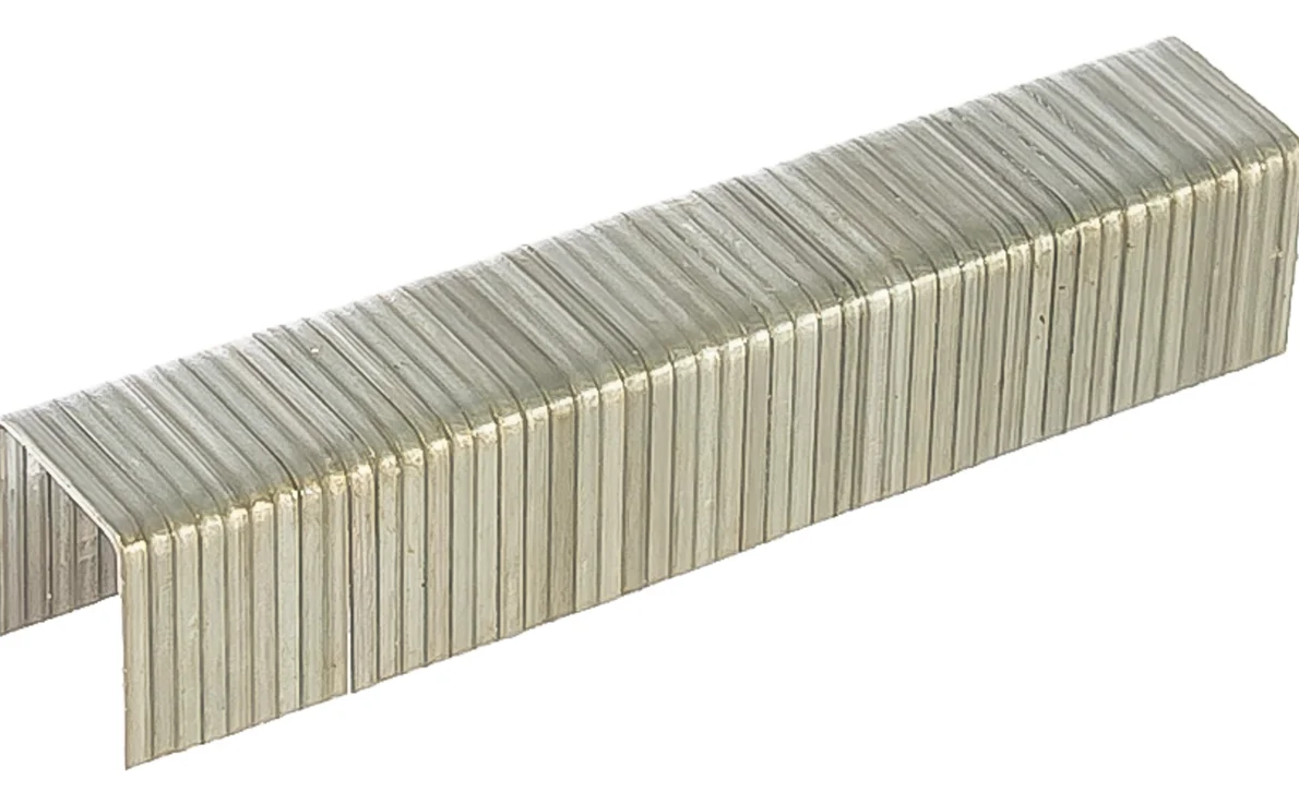 Cкобы для мебельного степлера каленые 12x1,2 мм 1000 шт./уп. "Stelgrit"