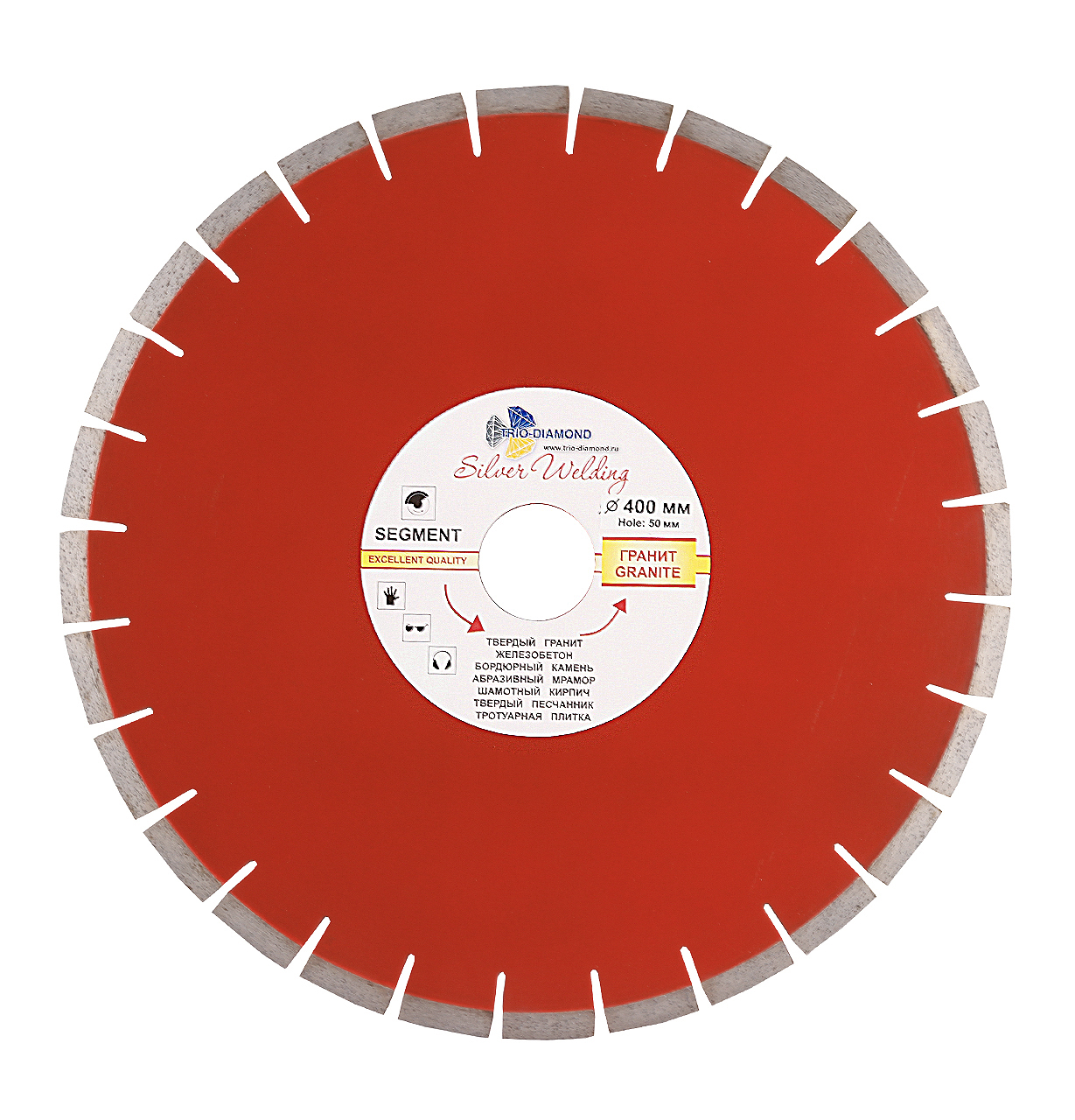 Grand Segment Гранит 400x3,5x12x50/32/25,4-28 200400 TRIO-DIAMOND БУ, SWG903-БУ