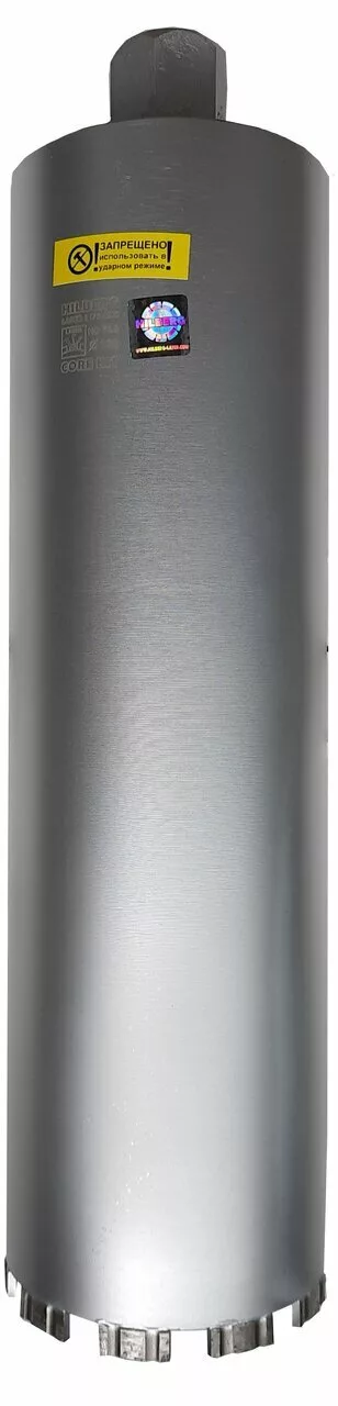 Алмазная коронка Hilberg Laser 1 1/4 UNC 10T 122*450mm HD715