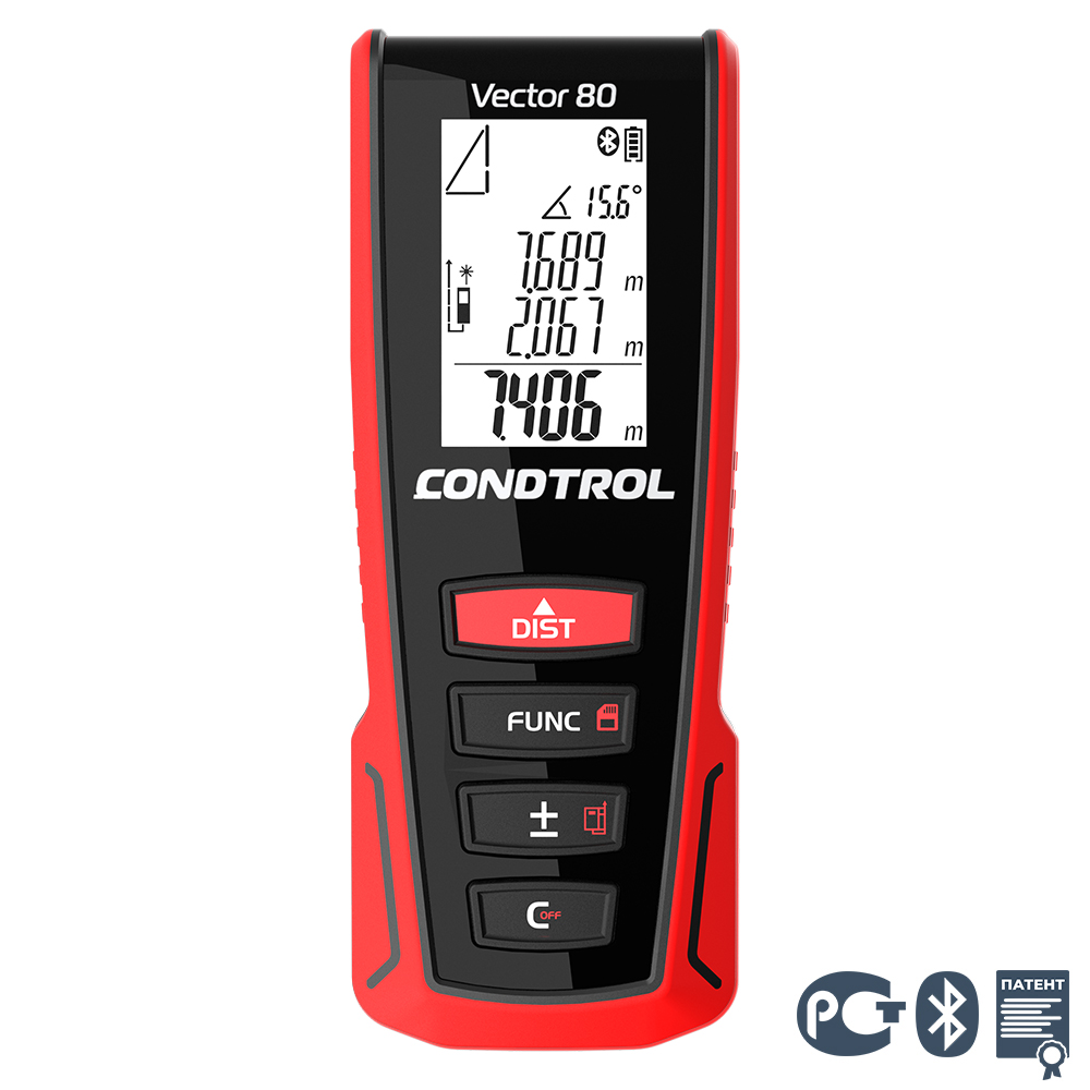 Лазерный дальномер CONDTROL  Vector 80