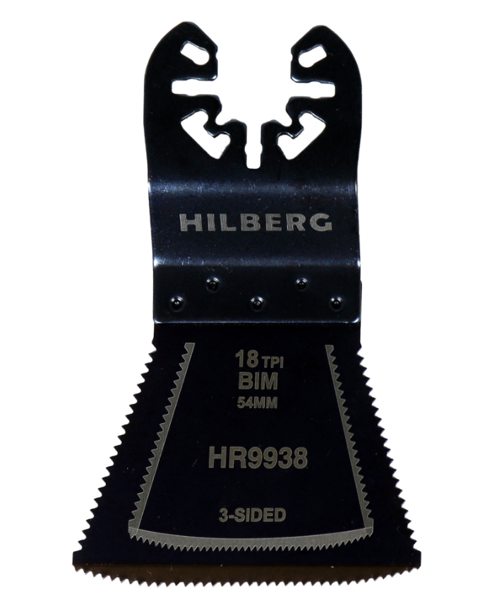 Полотно пильное погружное универсальное Hilberg Bi-M Cobalt 8%, 54*40*18TPI HR9938