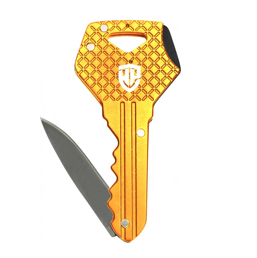 Нож-ключ складной WP381007 WORKPRO 63,5мм (золотой).