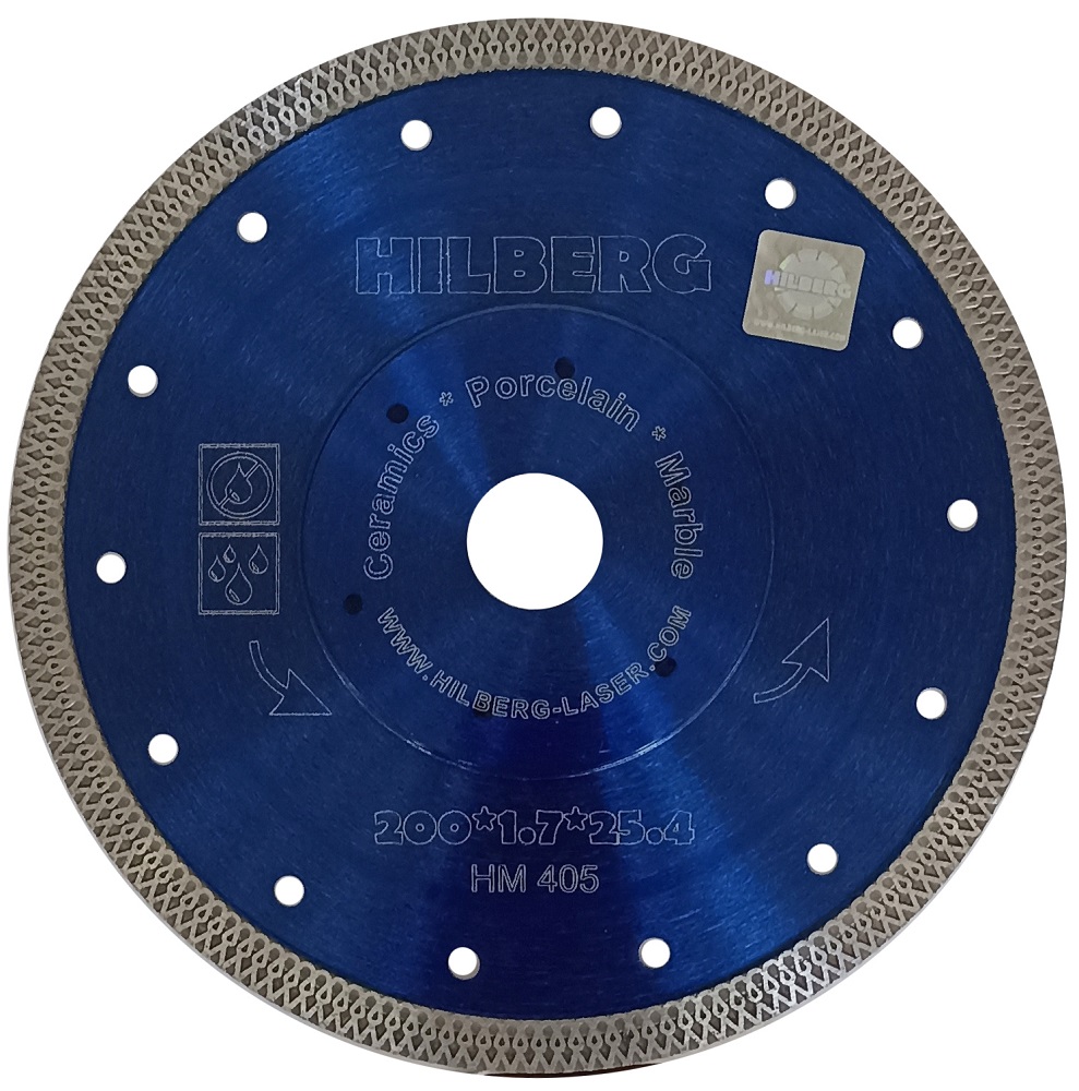 Hard Materials Х-type 200x1,7x10x25,4/22,2 150200 HILBERG БЕЗ УПАКОВКИ, HM405-Б
