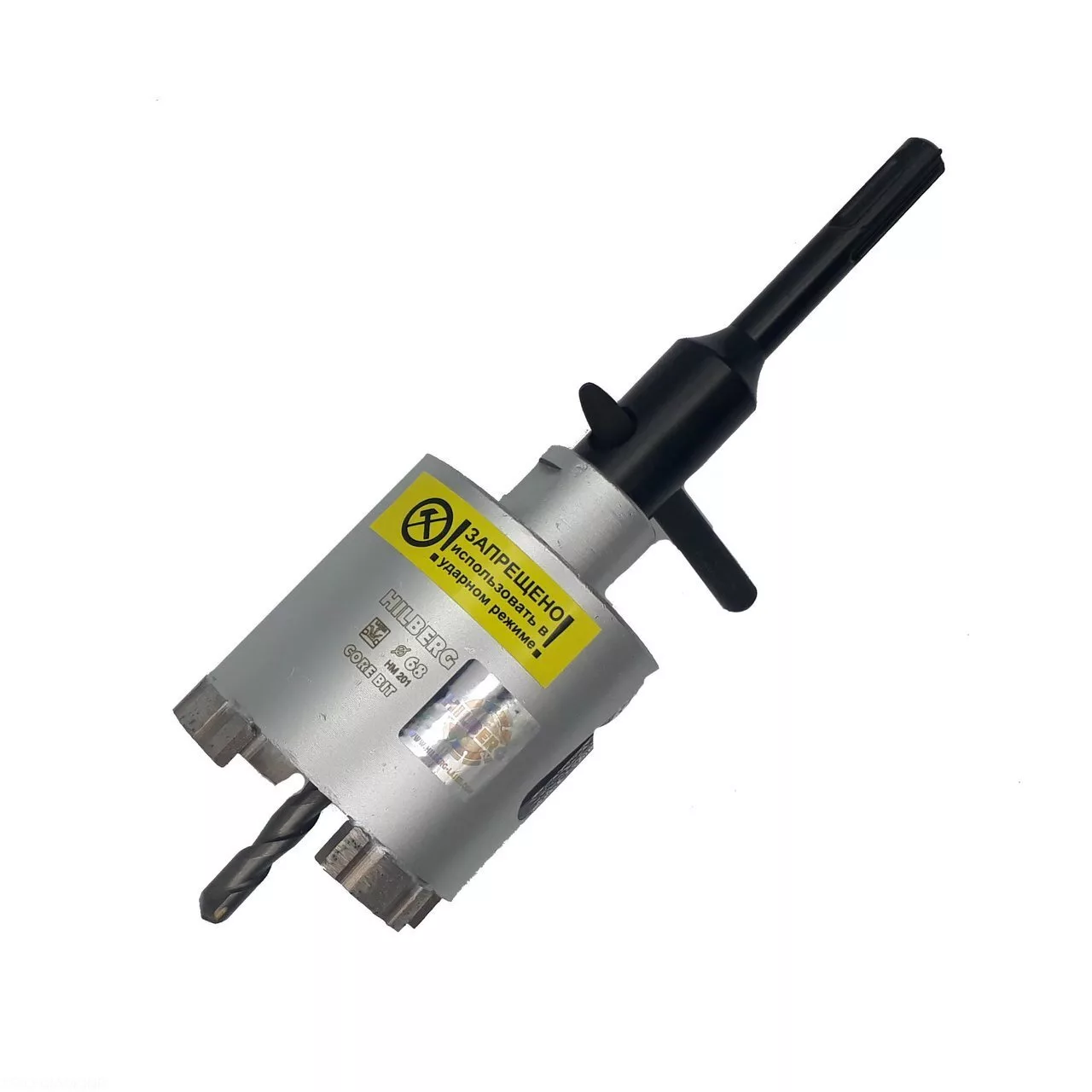Алмазная коронка Hilberg Laser Подрозетник 4T 68*60mm HM201