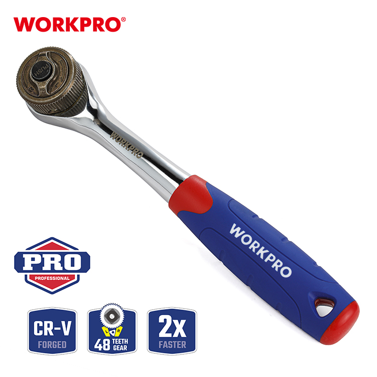 Ключ трещоточный 3/8" 2Х скоростной WORKPRO WP271013