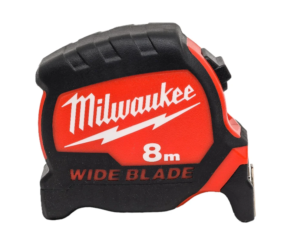 Рулетка PREMIUM широкая WIDE BLADE 8м (ширина полотна 33мм), 4932471816