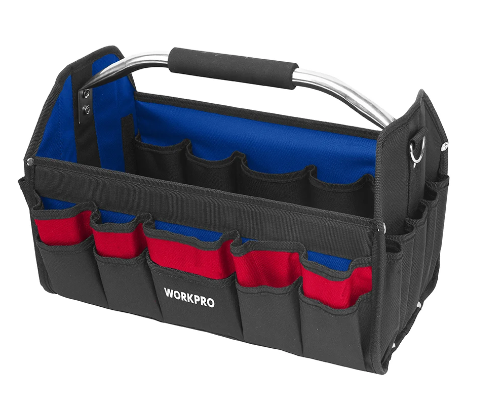 Сумка для инструмента открытая 600D 410х235х270 WP281011 WORKPRO