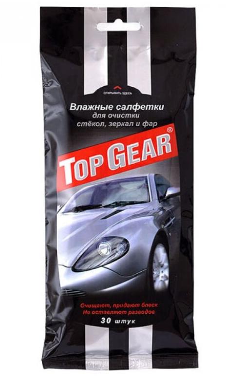 Top Gear №30 влажные салфетки для стекол 48038