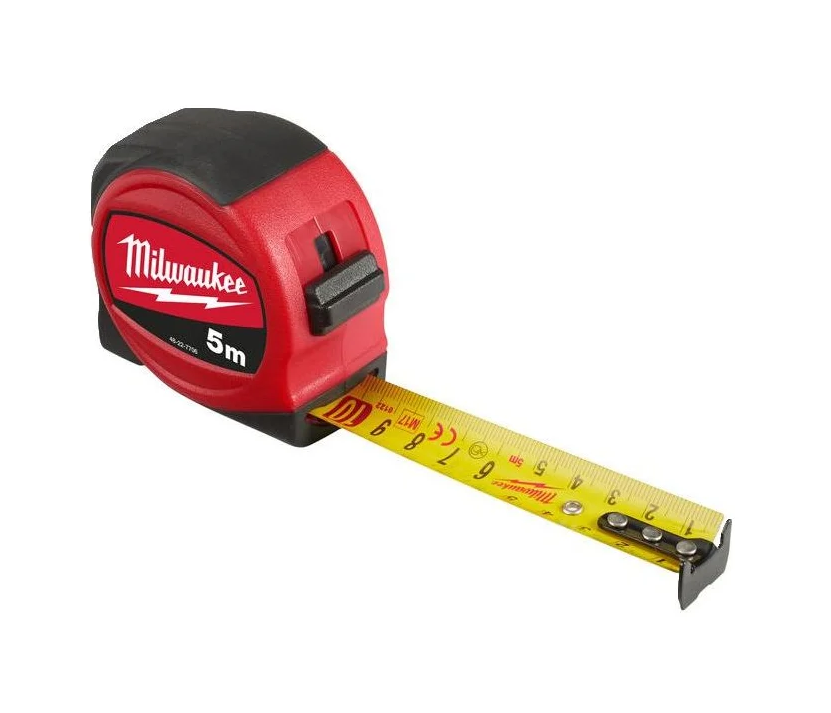 Рулетка Milwaukee SLIMLINE 5м (ширина полотна 25мм), 48227706