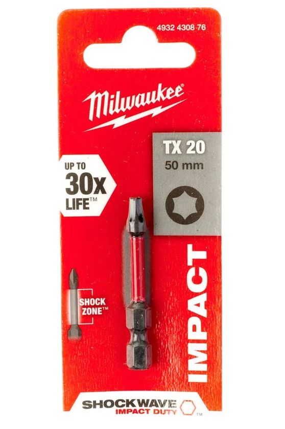 Бита ударная TX20х50мм SHOCKWAVE Milwaukee