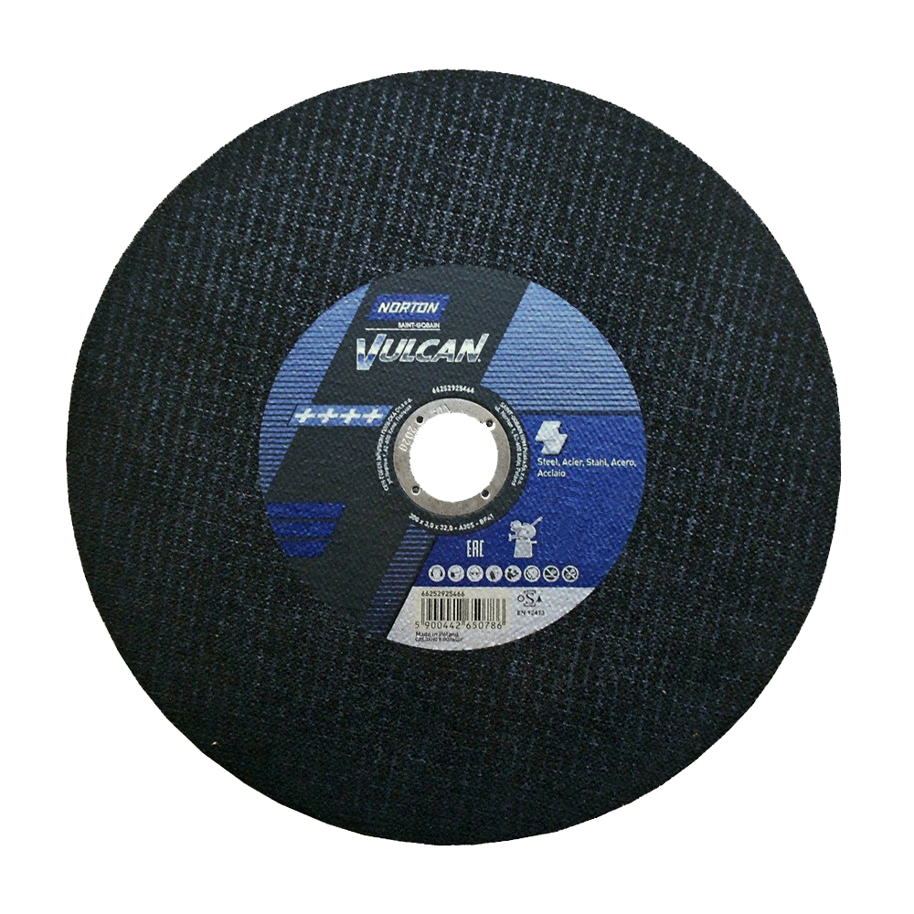 Отр. круг A 36 V-BF42 125*2.5*22.23 X-Treme life Norton (сталь/нерж) 66252918816